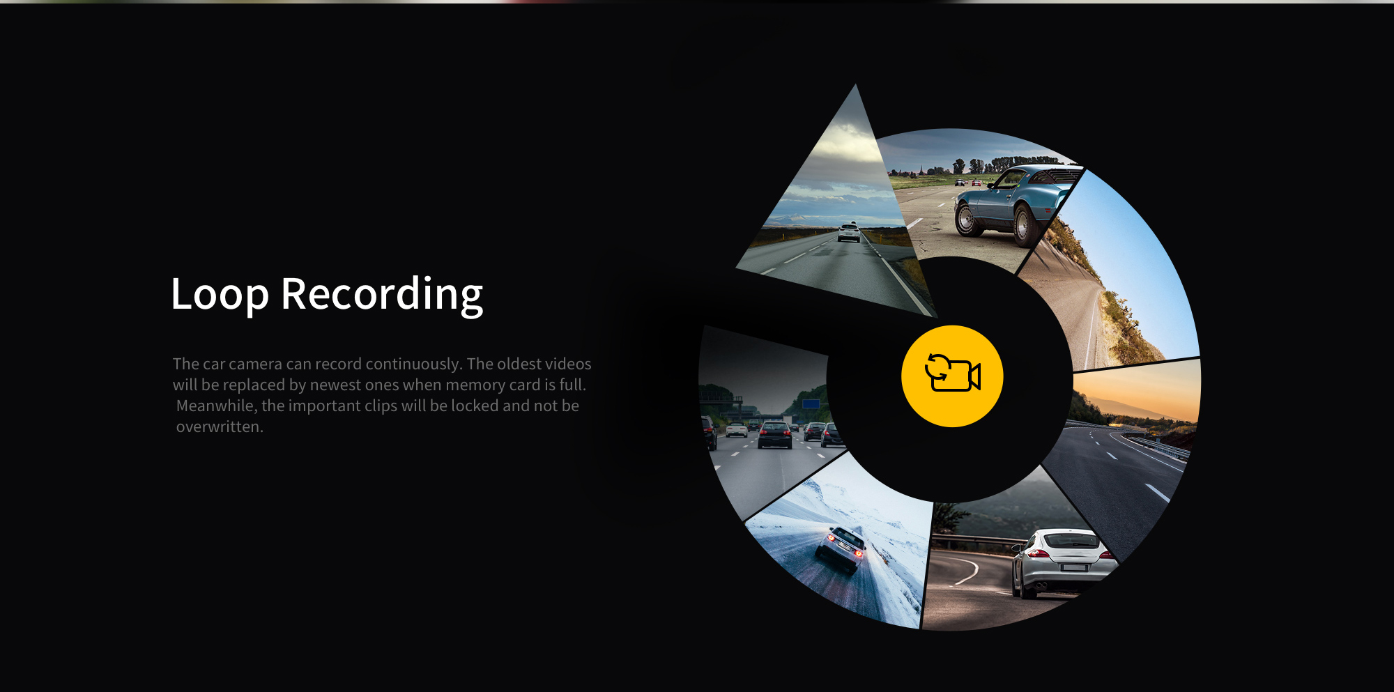 360 G500H Premium 2K Dual Dash Cam